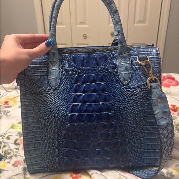 Brahmin Bag- Caroline -Electric Blue Ombré Melbourne - Picture 5 of 7